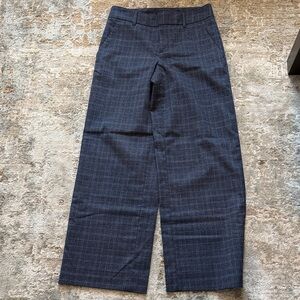 Banana Republic Women’s Dark Blue Wide-Leg Pants